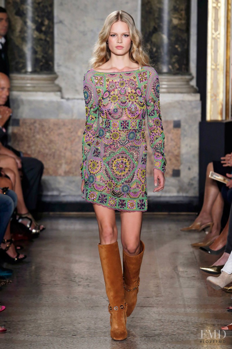Anna Ewers featured in  the Pucci fashion show for Spring/Summer 2015