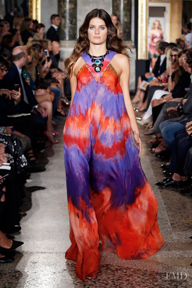 Isabeli Fontana featured in  the Pucci fashion show for Spring/Summer 2015