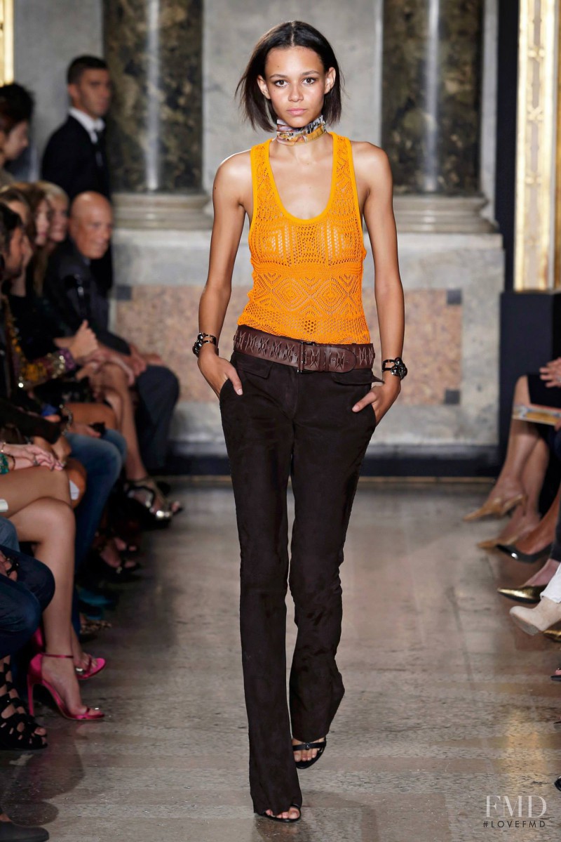 Binx Walton featured in  the Pucci fashion show for Spring/Summer 2015