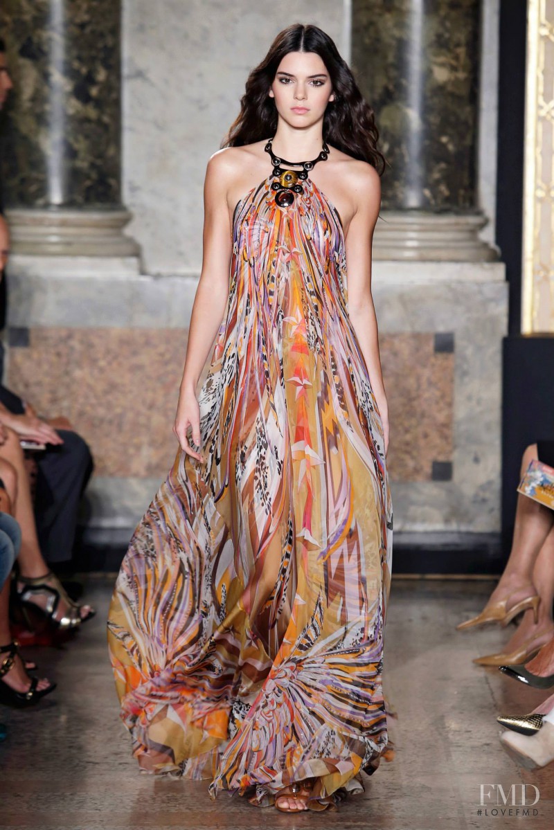 Kendall Jenner featured in  the Pucci fashion show for Spring/Summer 2015