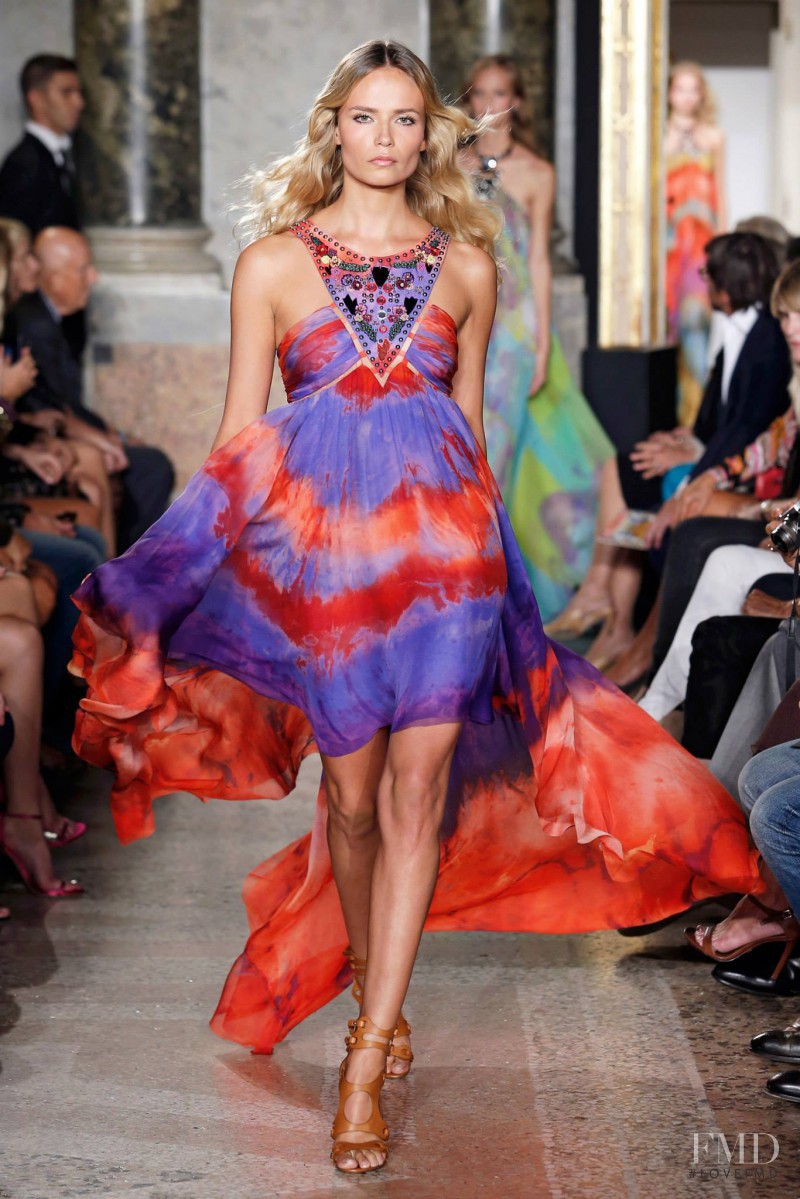 Natasha Poly featured in  the Pucci fashion show for Spring/Summer 2015