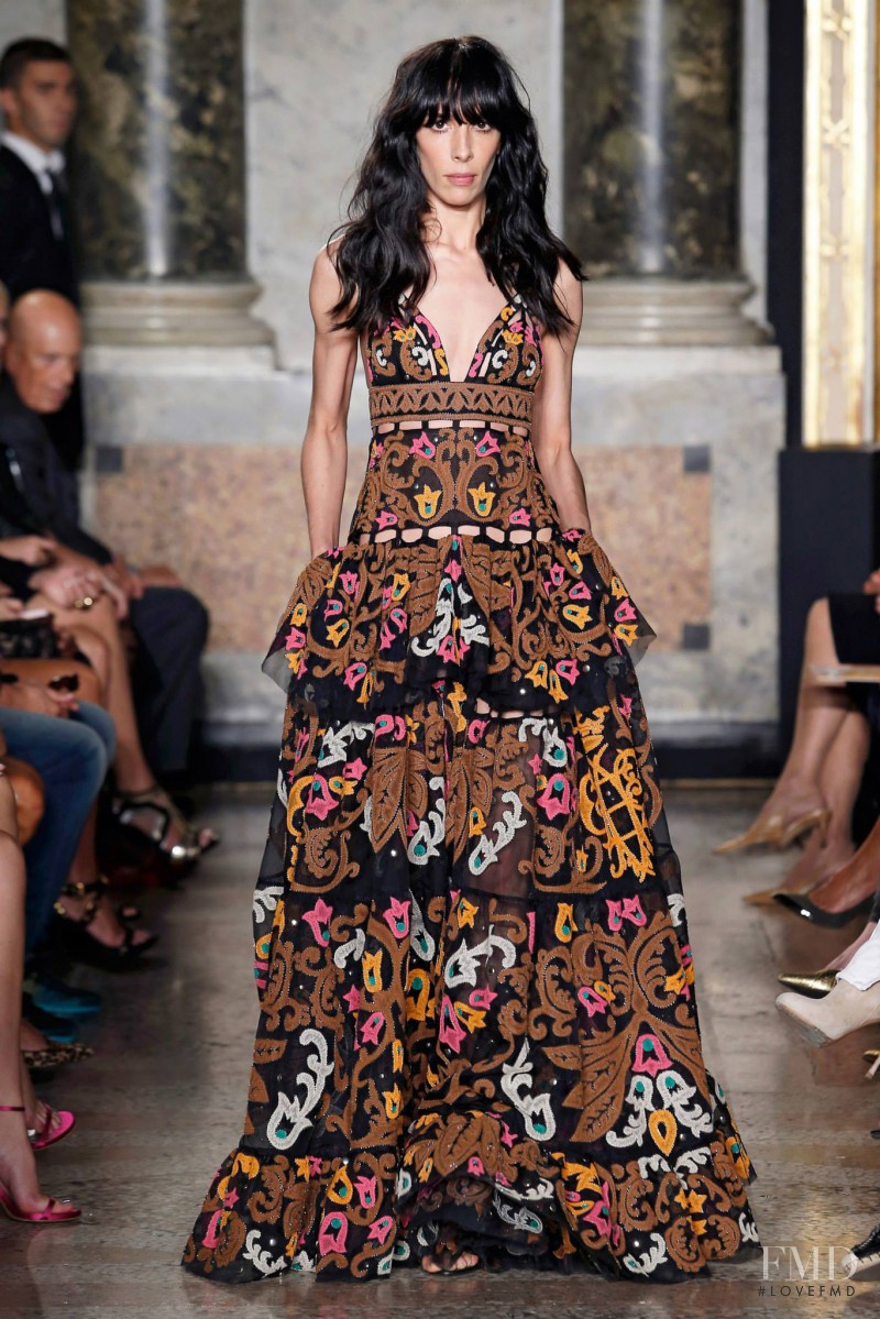 Jamie Bochert featured in  the Pucci fashion show for Spring/Summer 2015