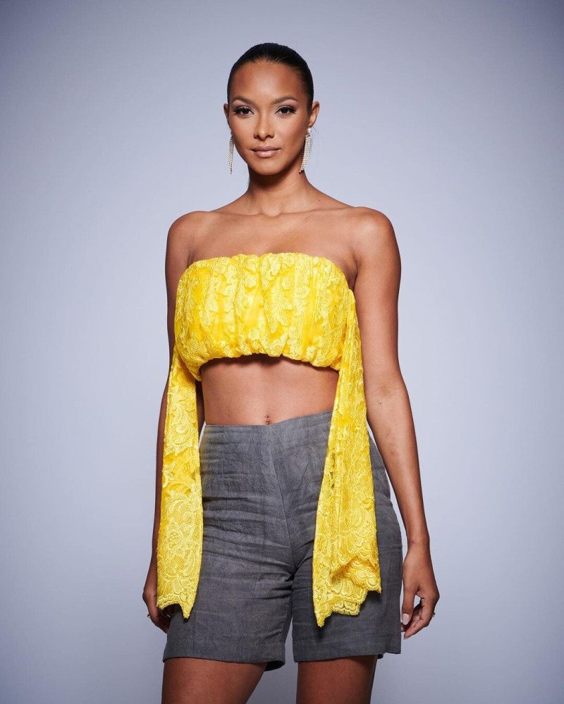 Lais Ribeiro featured in  the Cristina Nitopi lookbook for Spring/Summer 2023