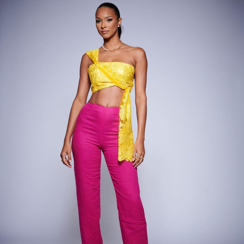 Lais Ribeiro featured in  the Cristina Nitopi lookbook for Spring/Summer 2023