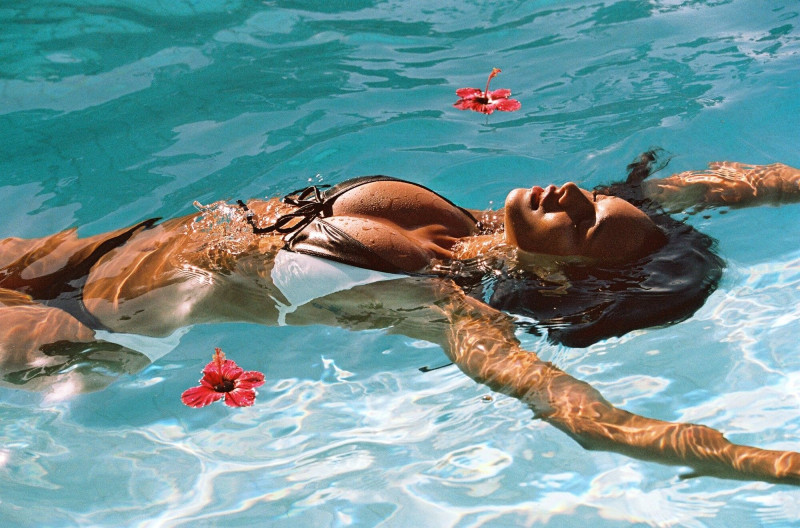 Lais Ribeiro featured in  the Bamba Swim Born In Brazil lookbook for Spring/Summer 2022