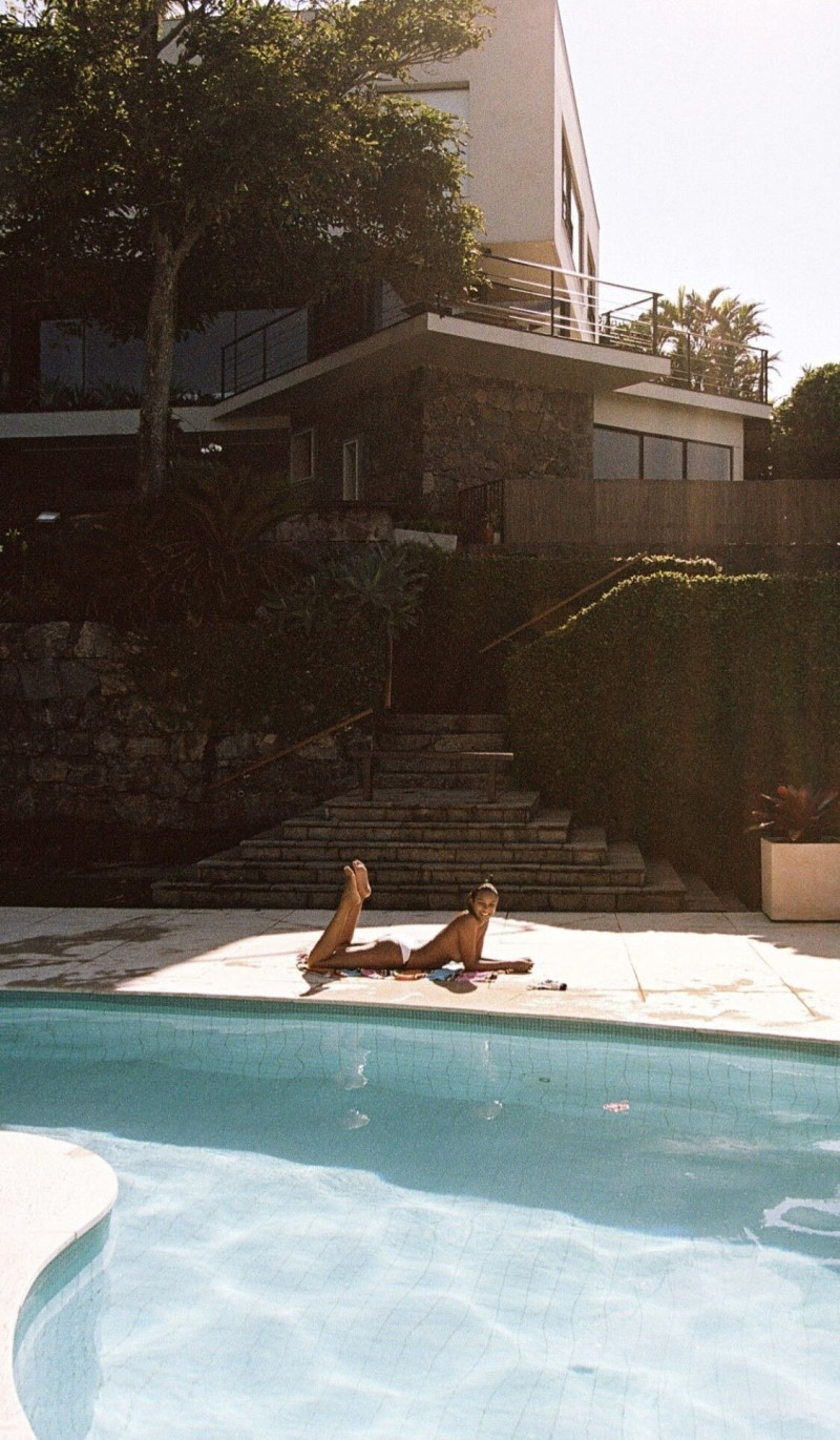 Lais Ribeiro featured in  the Bamba Swim Born In Brazil lookbook for Spring/Summer 2022