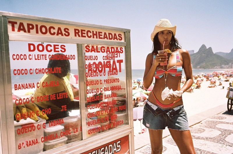 Lais Ribeiro featured in  the Bamba Swim Born In Brazil lookbook for Spring/Summer 2022