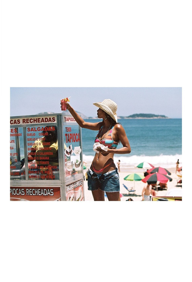 Lais Ribeiro featured in  the Bamba Swim Born In Brazil lookbook for Spring/Summer 2022