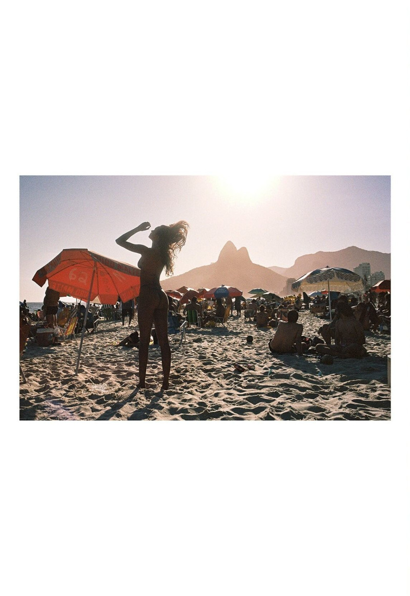 Lais Ribeiro featured in  the Bamba Swim Born In Brazil lookbook for Spring/Summer 2022