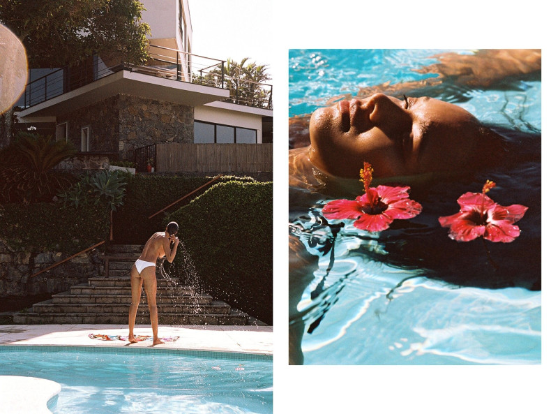 Lais Ribeiro featured in  the Bamba Swim Born In Brazil lookbook for Spring/Summer 2022