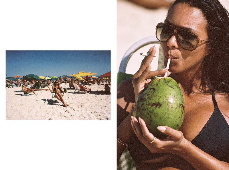 Lais Ribeiro featured in  the Bamba Swim Born In Brazil lookbook for Spring/Summer 2022