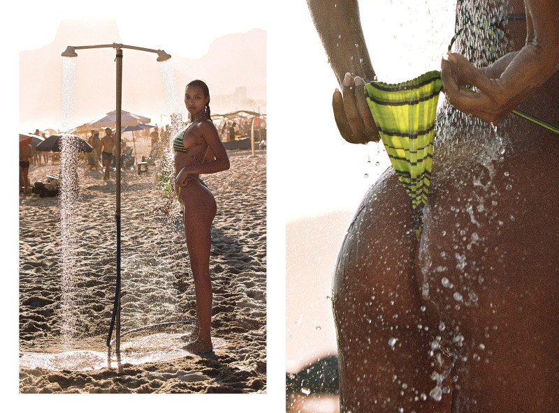 Lais Ribeiro featured in  the Bamba Swim Born In Brazil lookbook for Spring/Summer 2022