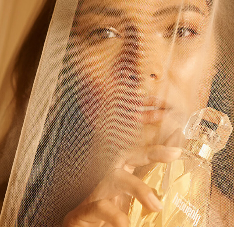 Lais Ribeiro featured in  the Victoria\'s Secret Beauty Heavenly Fragrance advertisement for Spring/Summer 2021