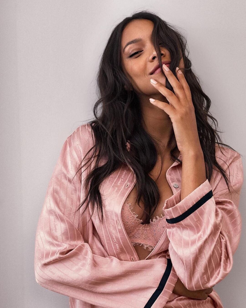 Lais Ribeiro featured in  the Victoria\'s Secret catalogue for Autumn/Winter 2020