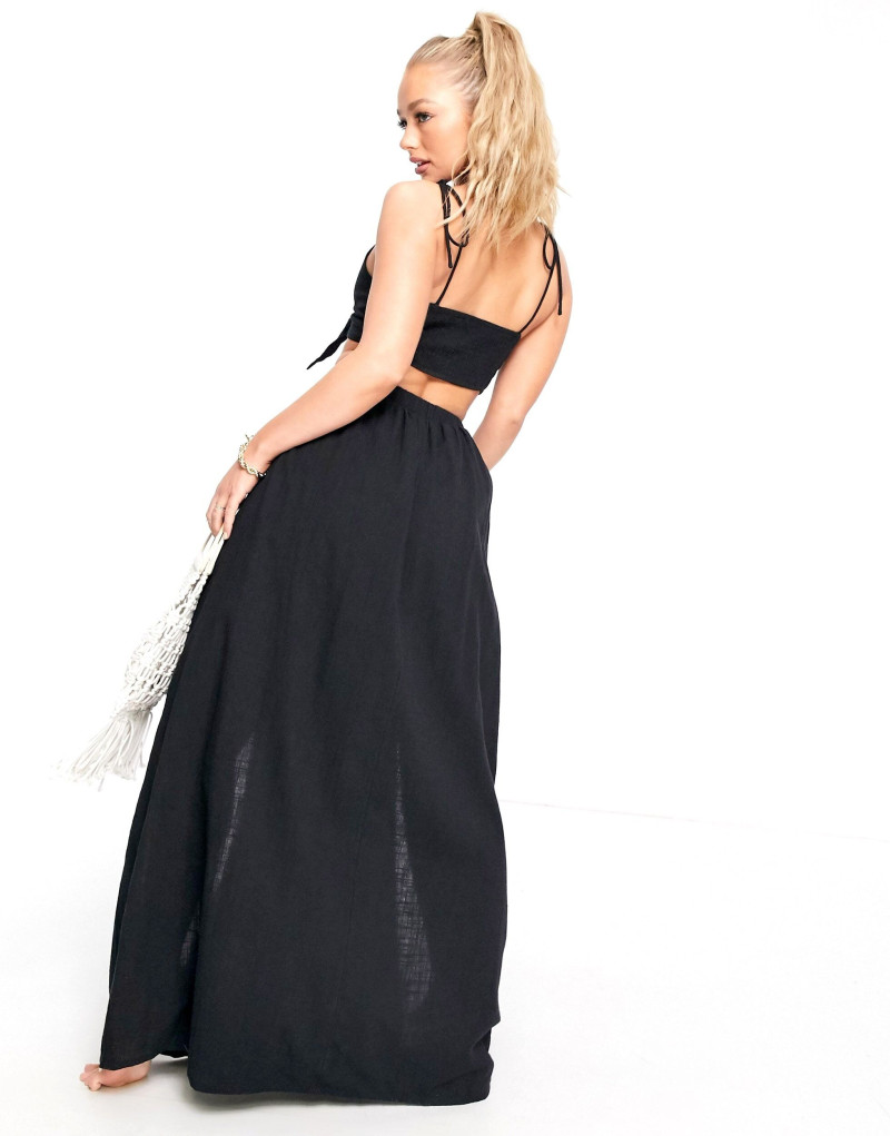 Amber Jepson featured in  the ASOS catalogue for Spring/Summer 2022