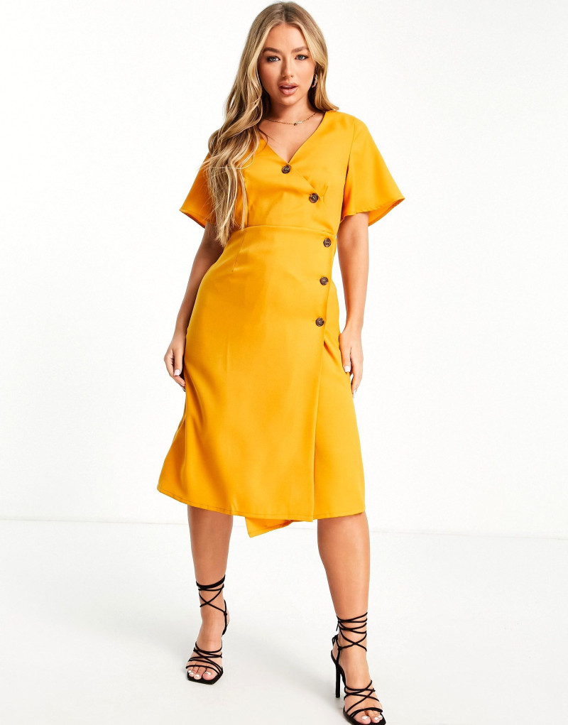 Amber Jepson featured in  the ASOS catalogue for Spring/Summer 2022