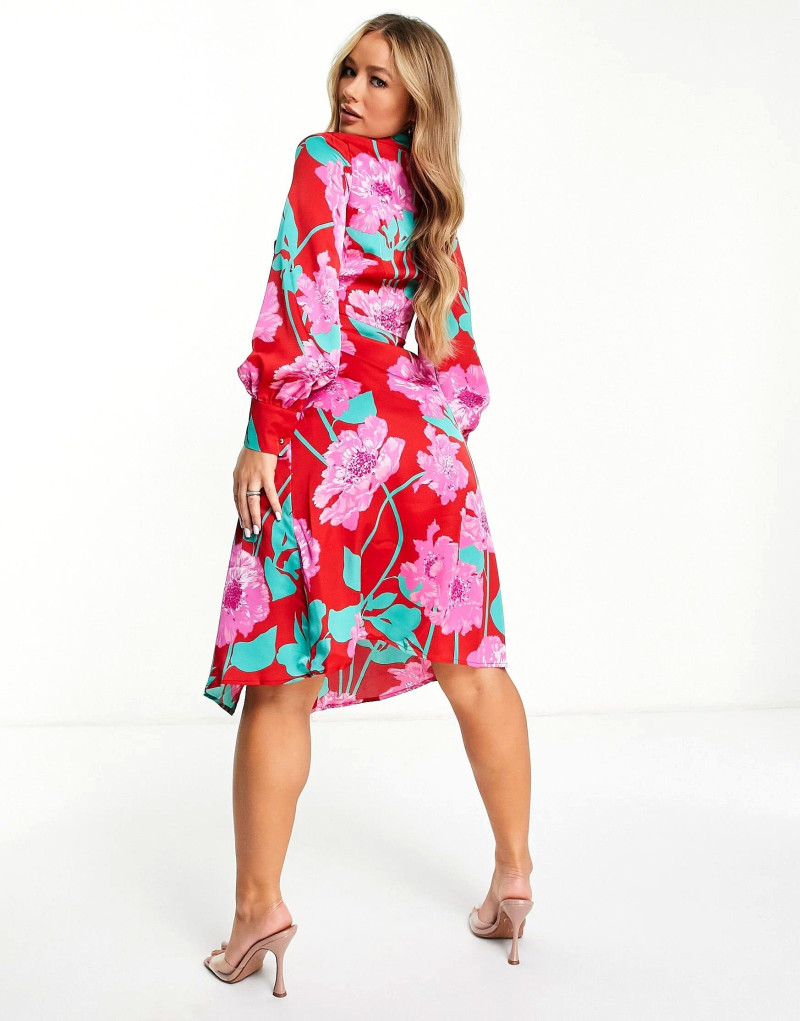 Amber Jepson featured in  the ASOS catalogue for Spring/Summer 2022