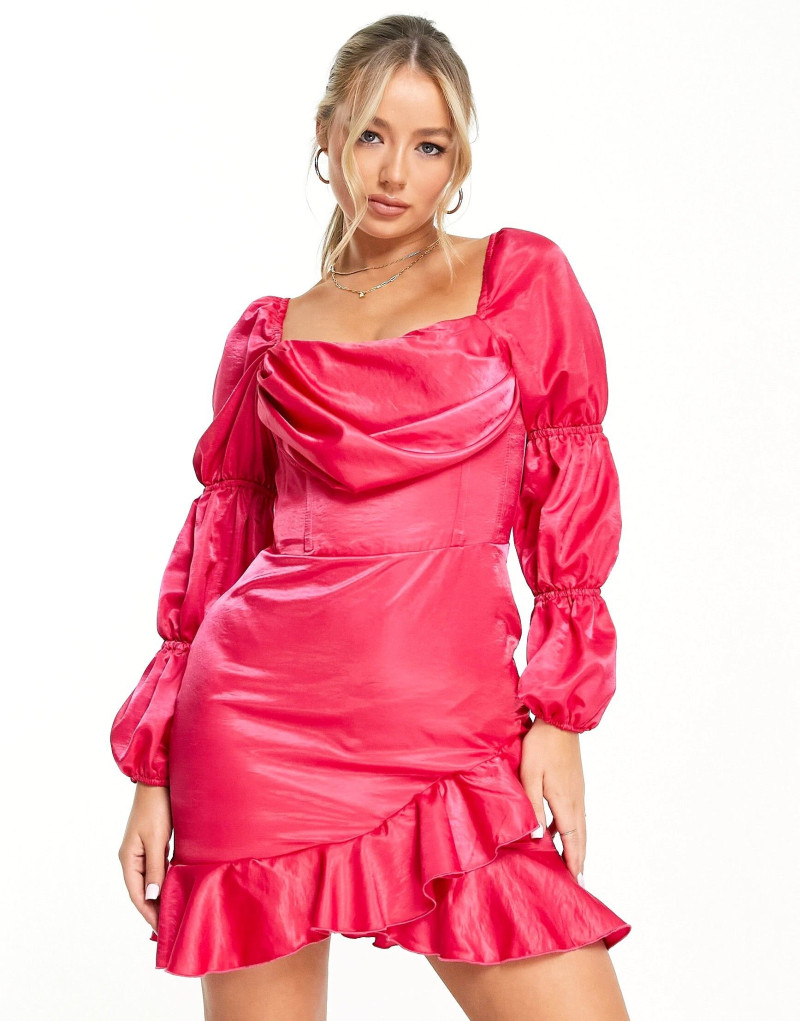 Amber Jepson featured in  the ASOS catalogue for Spring/Summer 2022