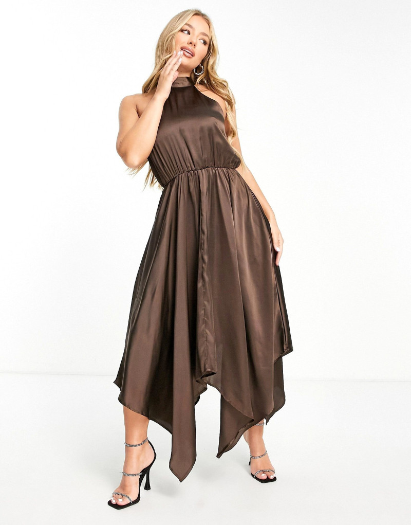 Amber Jepson featured in  the ASOS catalogue for Spring/Summer 2022