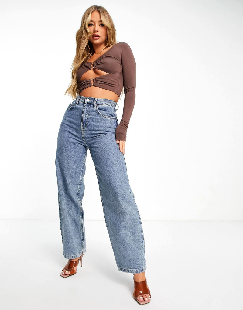 Amber Jepson featured in  the ASOS catalogue for Spring/Summer 2022