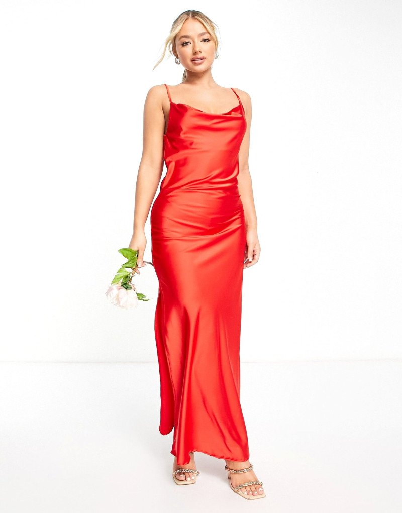 Amber Jepson featured in  the ASOS catalogue for Spring/Summer 2022