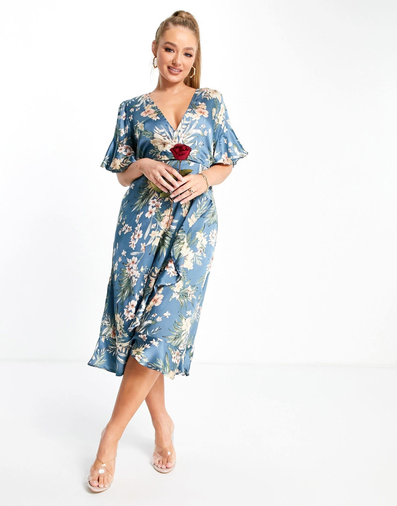 Amber Jepson featured in  the ASOS catalogue for Spring/Summer 2022
