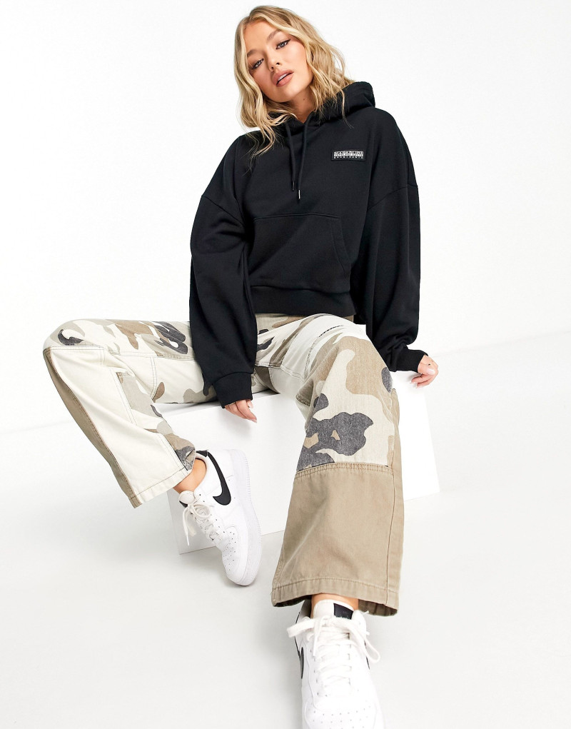 Amber Jepson featured in  the ASOS catalogue for Spring/Summer 2022