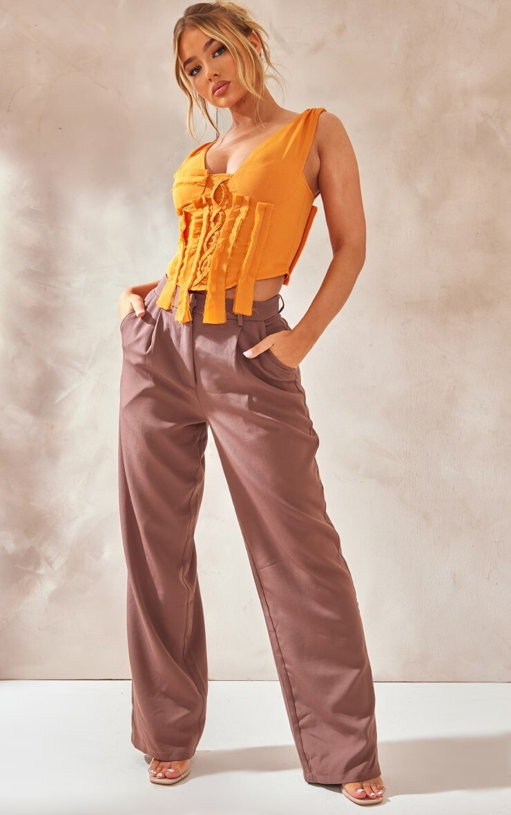 Amber Jepson featured in  the PrettyLittleThing catalogue for Spring/Summer 2023