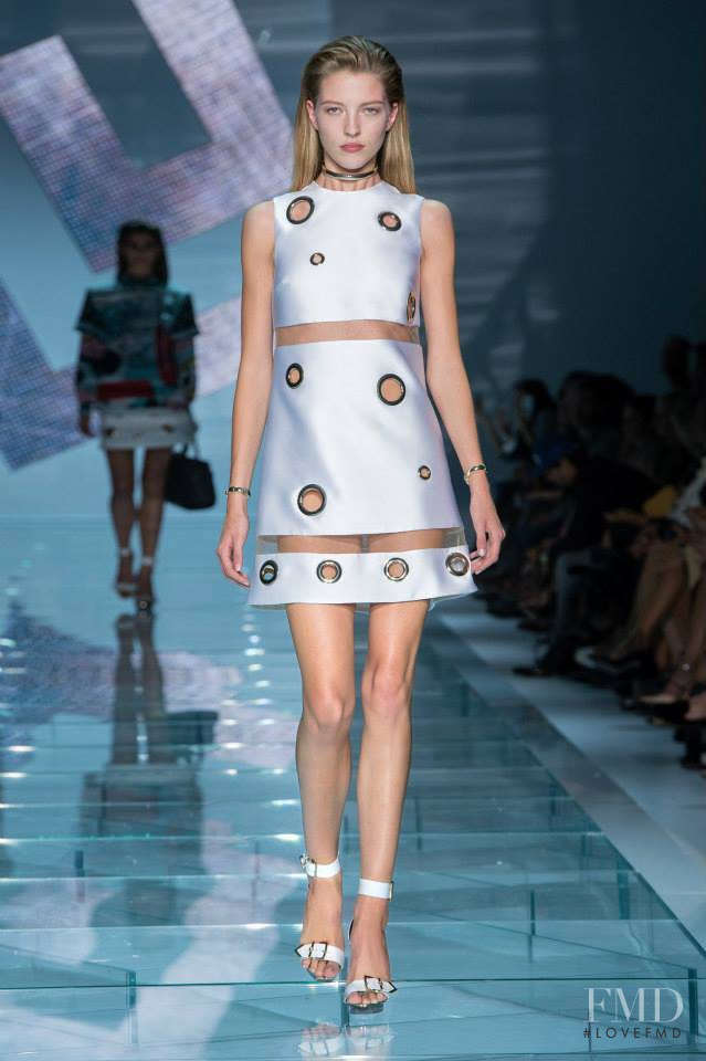 Versace fashion show for Spring/Summer 2015