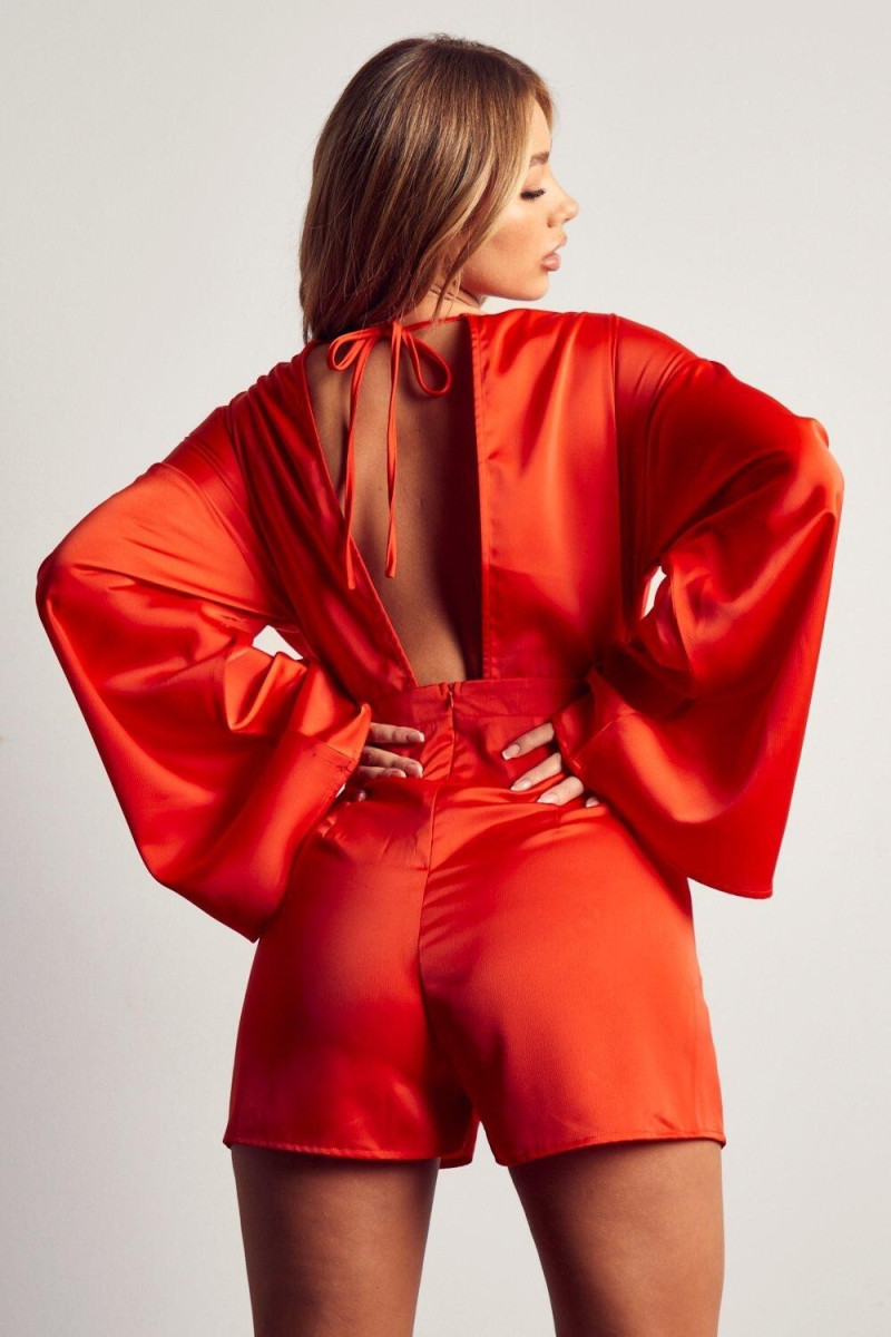 Amber Jepson featured in  the MissPap catalogue for Spring/Summer 2023