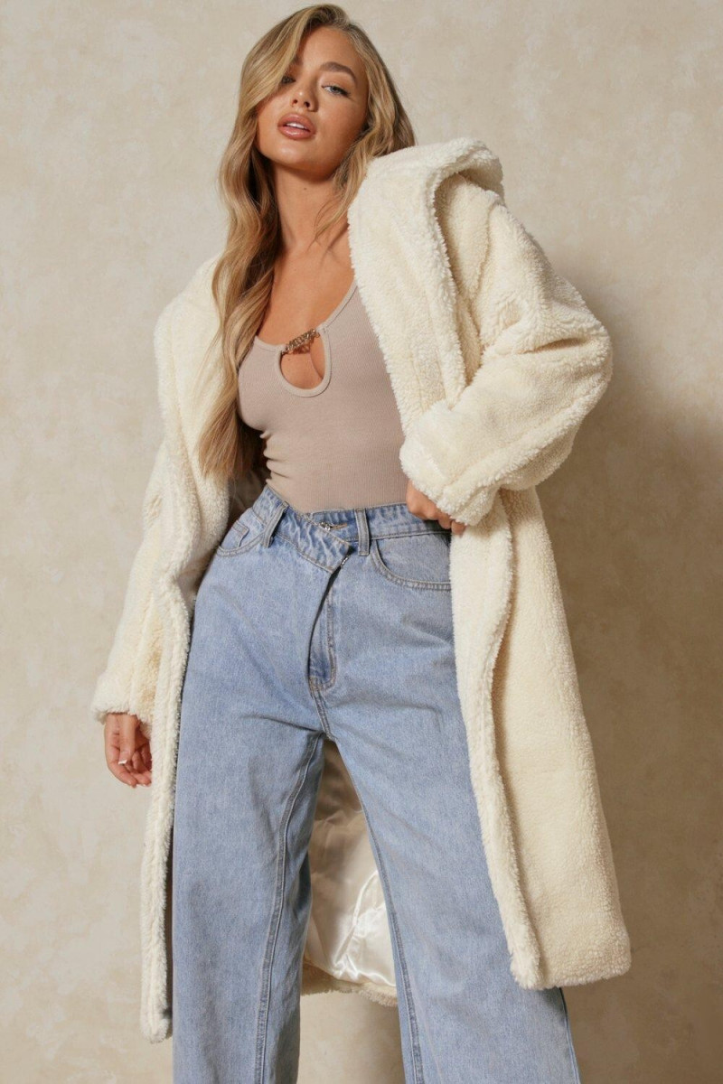 Amber Jepson featured in  the MissPap catalogue for Spring/Summer 2023