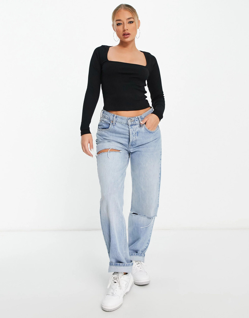 Amber Jepson featured in  the ASOS catalogue for Spring/Summer 2023