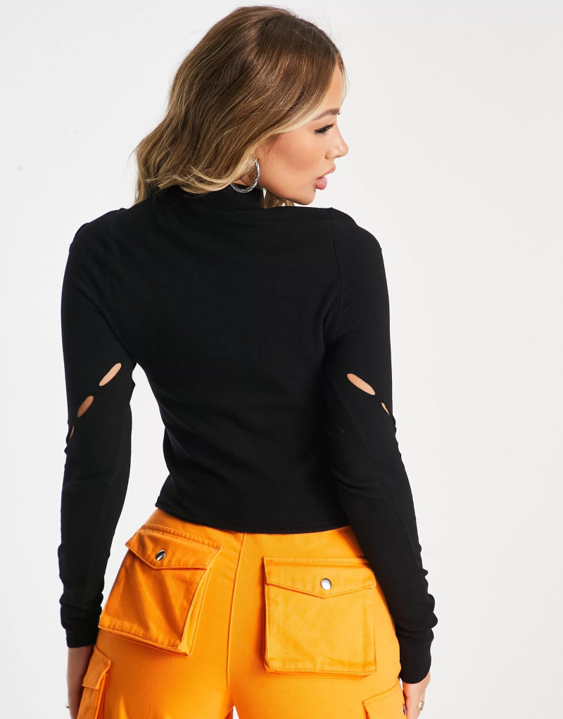 Amber Jepson featured in  the ASOS catalogue for Spring/Summer 2023