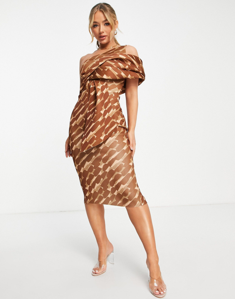 Amber Jepson featured in  the ASOS catalogue for Spring/Summer 2023