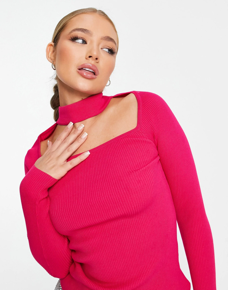 Amber Jepson featured in  the ASOS catalogue for Spring/Summer 2023