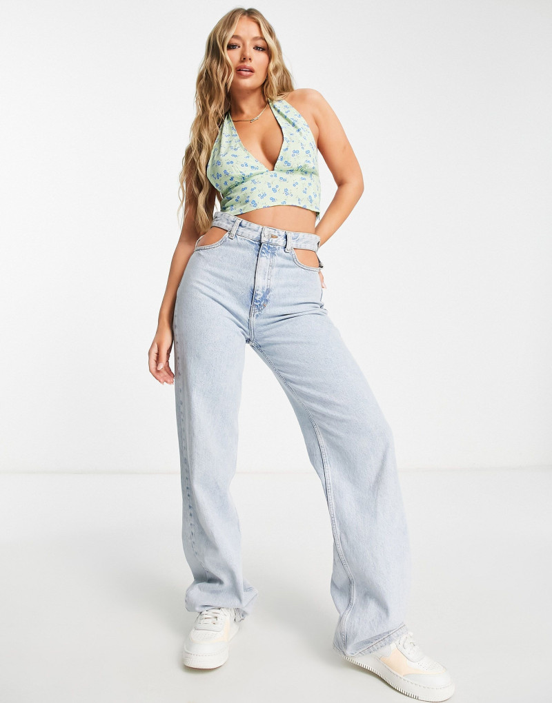 Amber Jepson featured in  the ASOS catalogue for Spring/Summer 2023