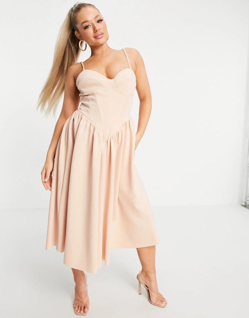 Amber Jepson featured in  the ASOS catalogue for Spring/Summer 2023
