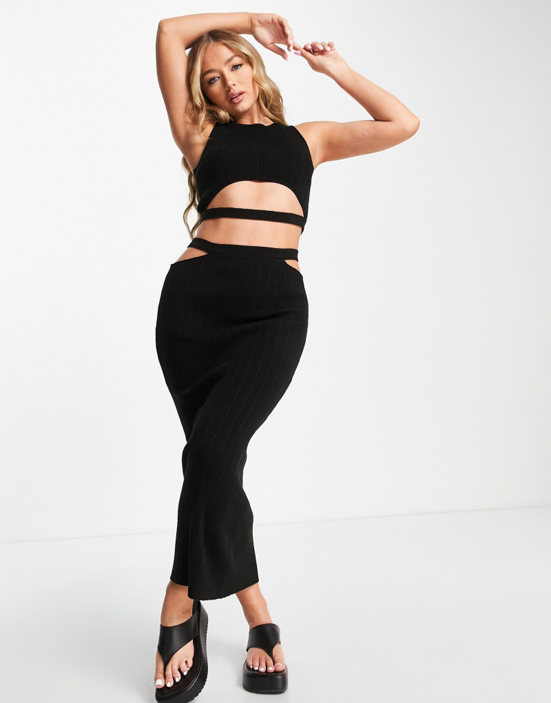 Amber Jepson featured in  the ASOS catalogue for Spring/Summer 2023