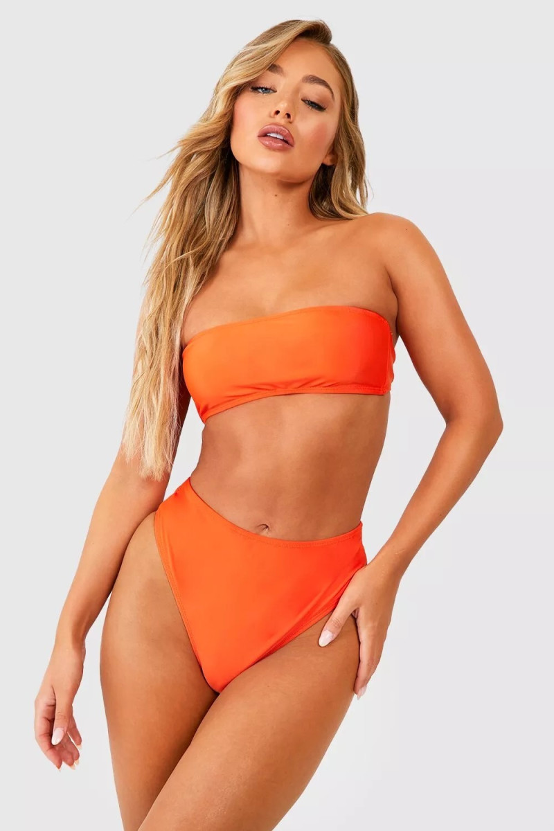 Amber Jepson featured in  the Boohoo catalogue for Spring/Summer 2023