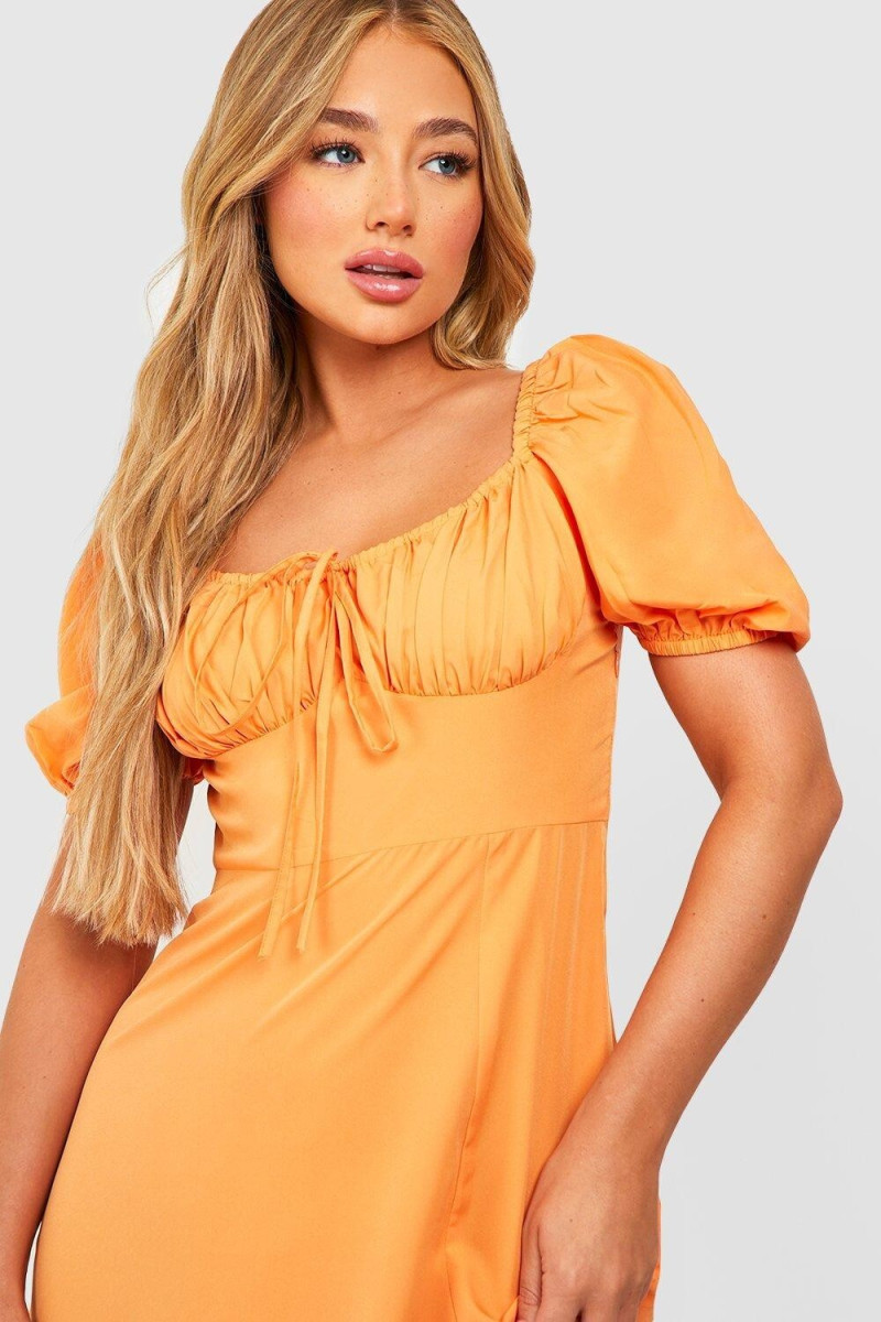 Amber Jepson featured in  the Boohoo catalogue for Spring/Summer 2023