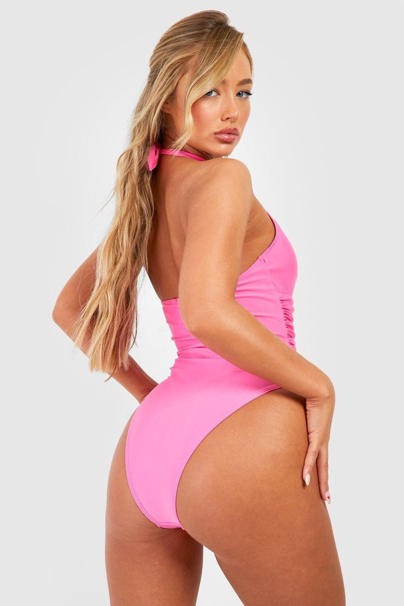 Amber Jepson featured in  the Boohoo catalogue for Spring/Summer 2023