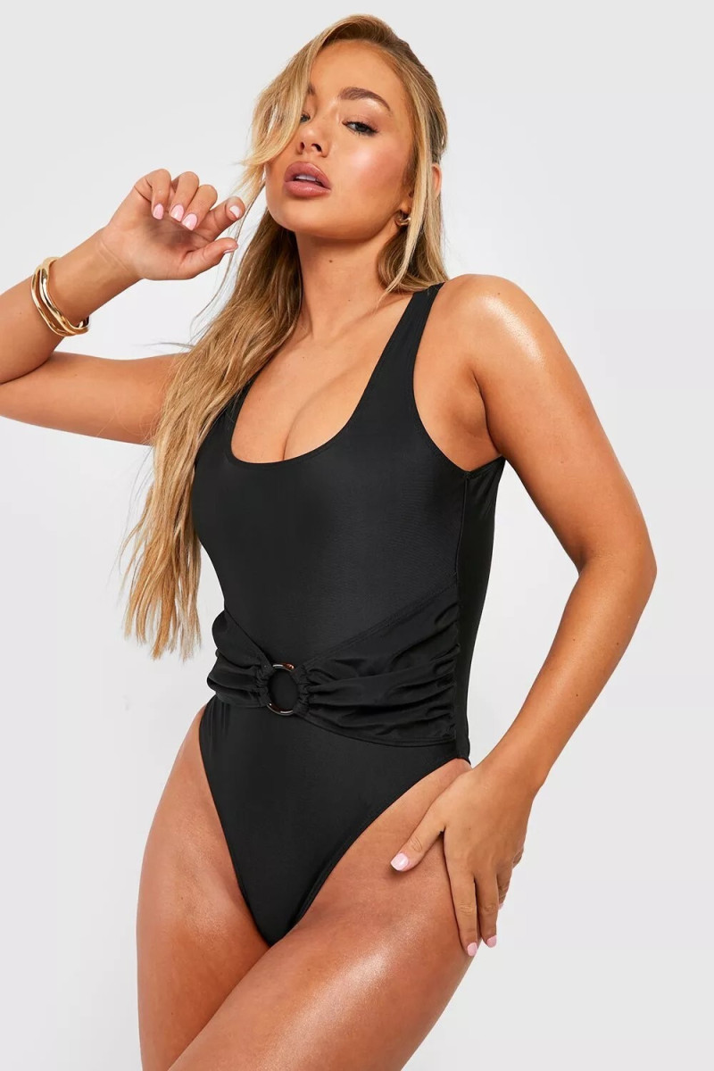 Amber Jepson featured in  the Boohoo catalogue for Spring/Summer 2023
