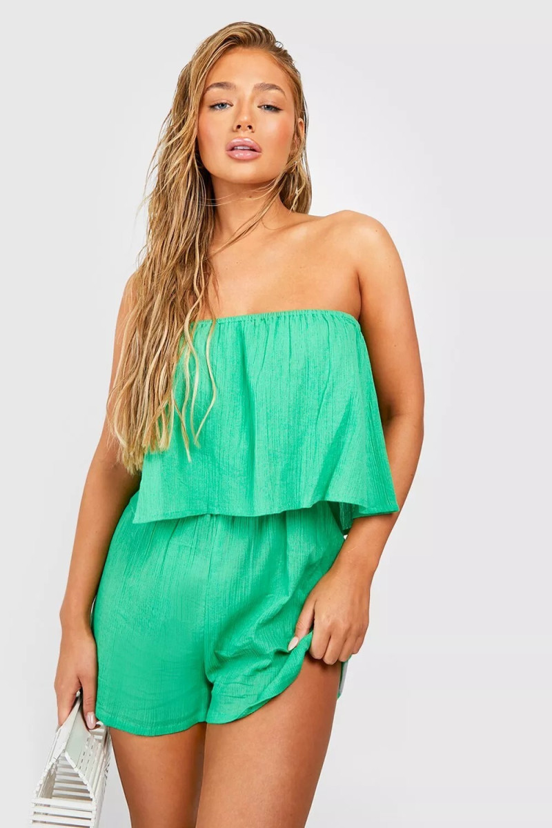 Amber Jepson featured in  the Boohoo catalogue for Spring/Summer 2023