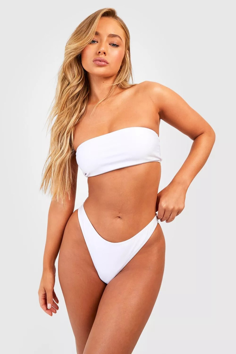 Amber Jepson featured in  the Boohoo catalogue for Spring/Summer 2023