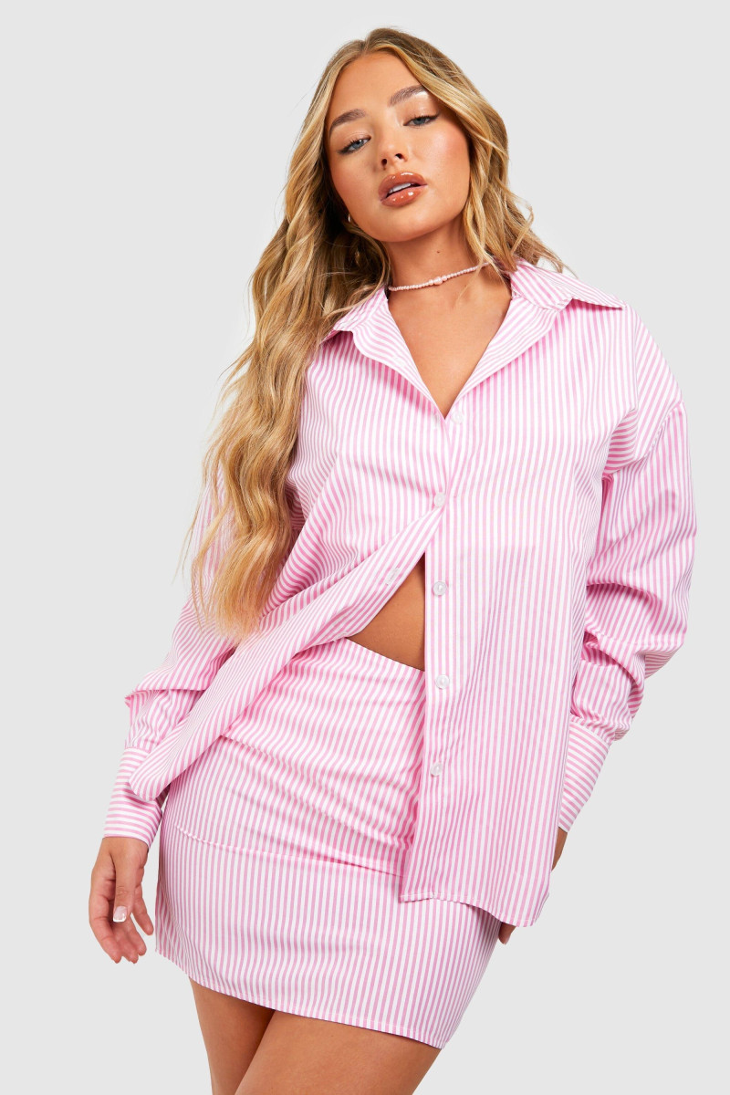 Amber Jepson featured in  the Boohoo catalogue for Spring/Summer 2023