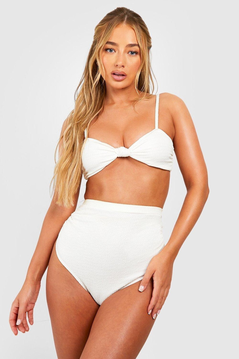 Amber Jepson featured in  the Boohoo catalogue for Spring/Summer 2023