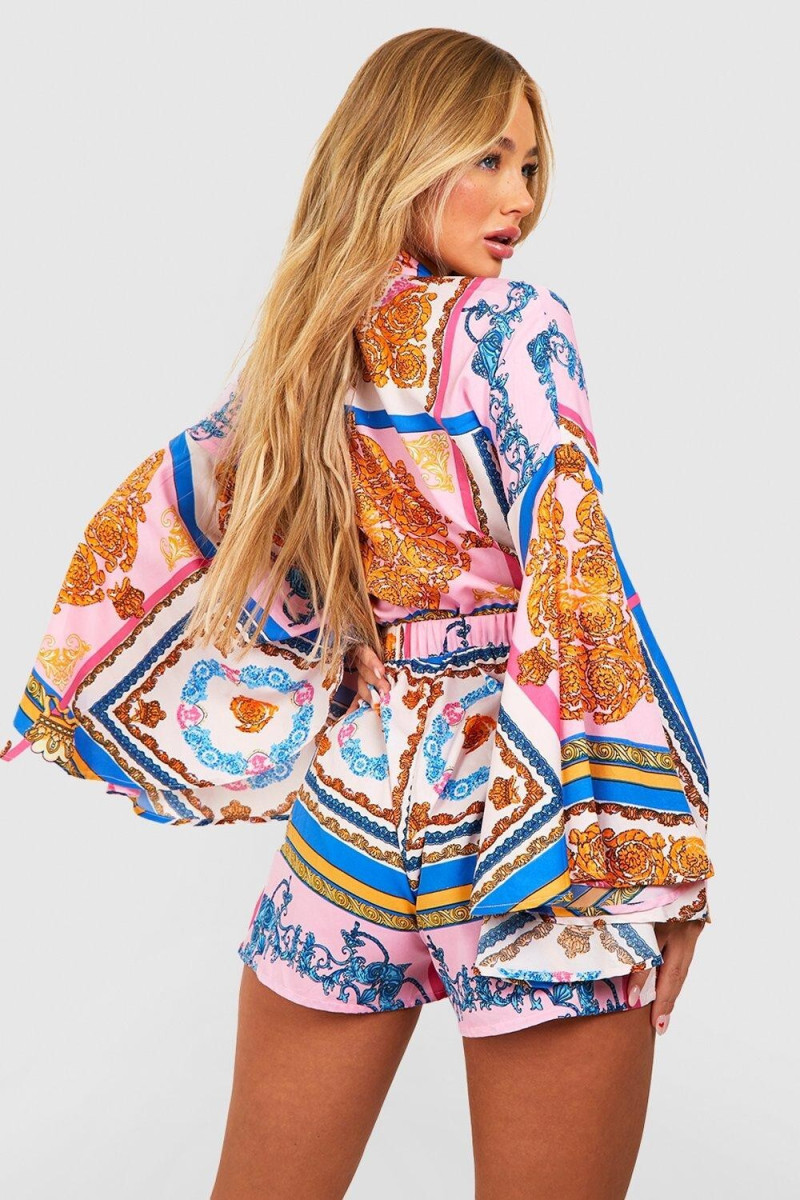 Amber Jepson featured in  the Boohoo catalogue for Spring/Summer 2023