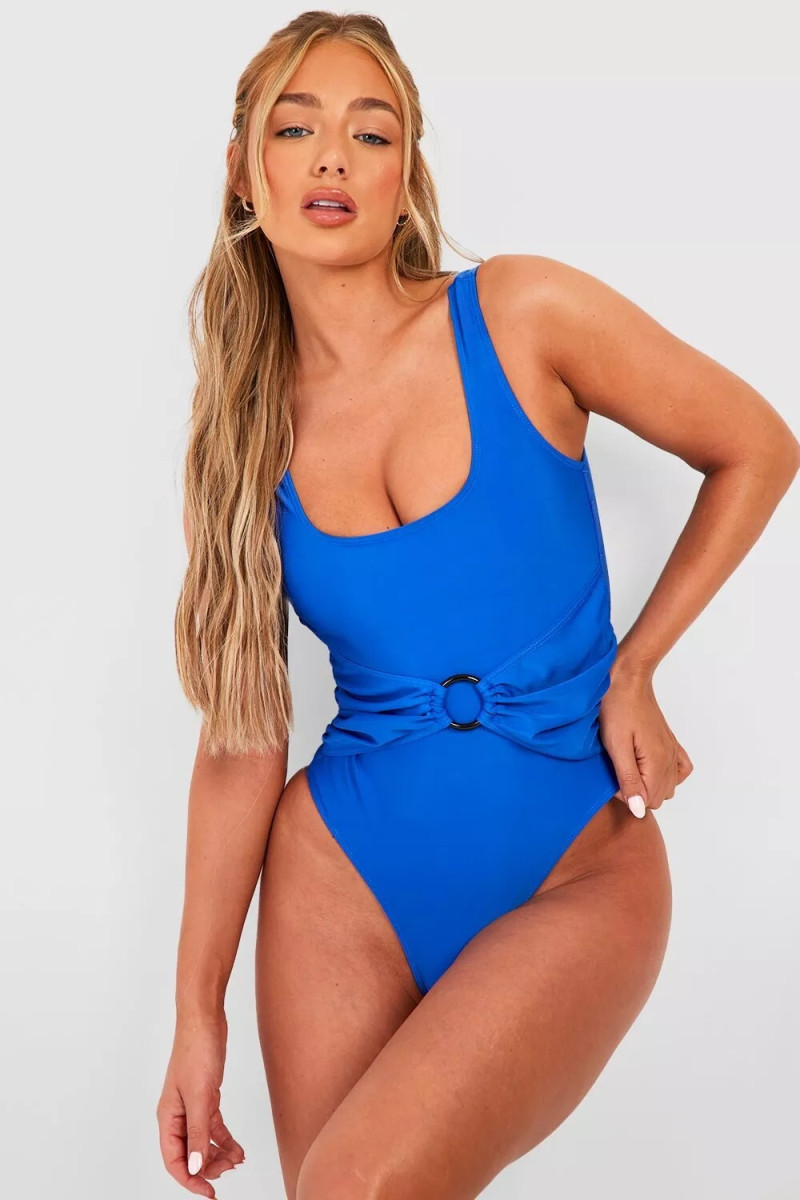 Amber Jepson featured in  the Boohoo catalogue for Spring/Summer 2023