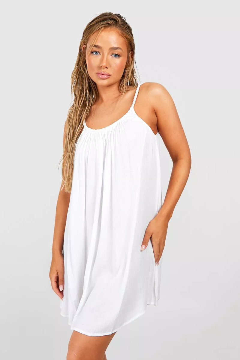 Amber Jepson featured in  the Boohoo catalogue for Spring/Summer 2023