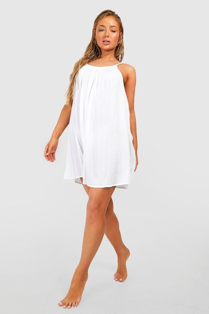 Amber Jepson featured in  the Boohoo catalogue for Spring/Summer 2023